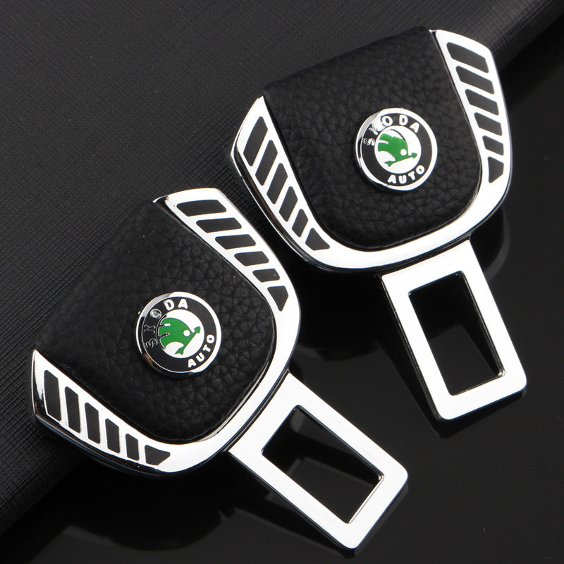 斯柯达明锐速派晶锐昕锐野帝昕动汽车用安全带卡夹保险带卡扣插销