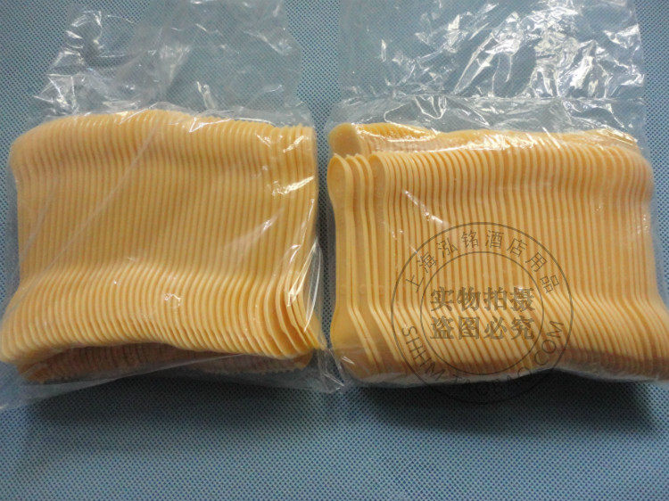 Hard chip spoon rice yellow plastic spoon transparent ice cream spoon packaging yogurt spoon 100 separate yogurt spoon