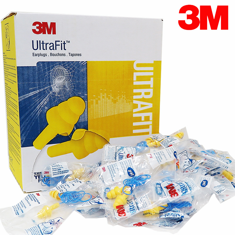 3m Earplugs Dorm Room Learning Anti-Snore Sleeping for men and women with line Professional noise-proof comfortable silicone gel washable