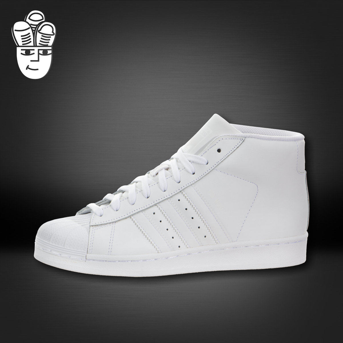 Adidas Pro Model 三叶草男鞋女鞋 GS 时尚贝壳头板鞋 运动休闲鞋