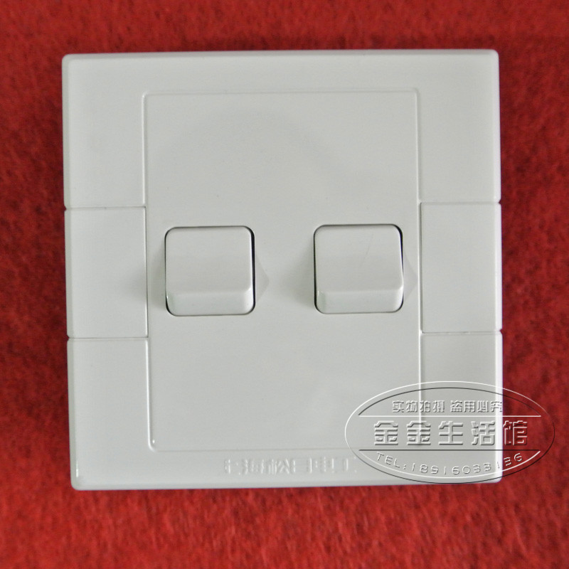 Shanghai Sunday Switch Socket Double 2 open double cut double open 2 open double cut
