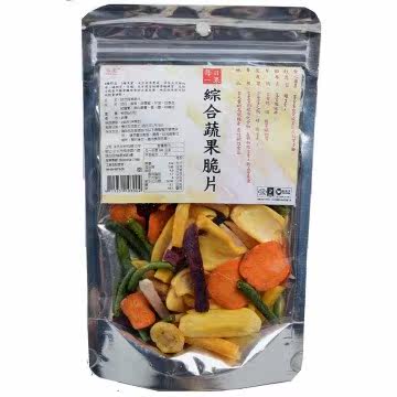 【每日一果】综合蔬果脆片 (90g)台湾官网直邮进口