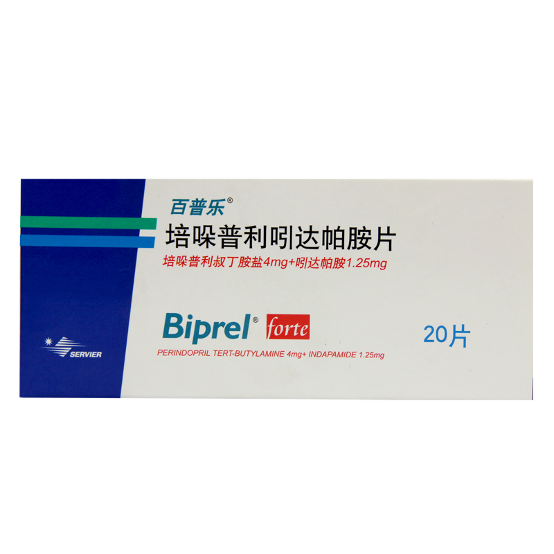 百普乐 百普乐 培哚普利吲达帕胺片 20片/盒