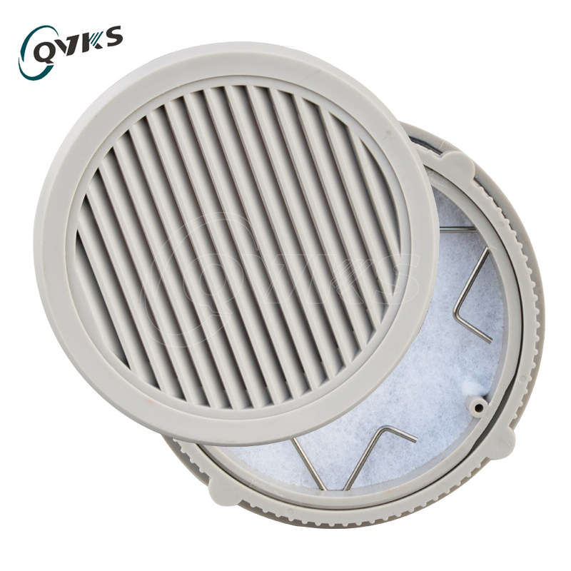 QVKS Kang double FU-9802A ventilation filter set round shutter dustproof filter