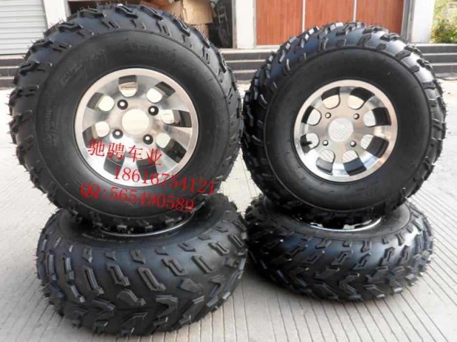 Beach car 10 inch tires Grand bull 23X7-10 22X10-10 inch cross-country vacuum tire aluminum hub set-Taobao