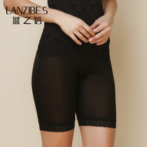 Silk safety pants anti-light Lady Summer lace mulberry silk knitted five-point leggings womens 5-point pants