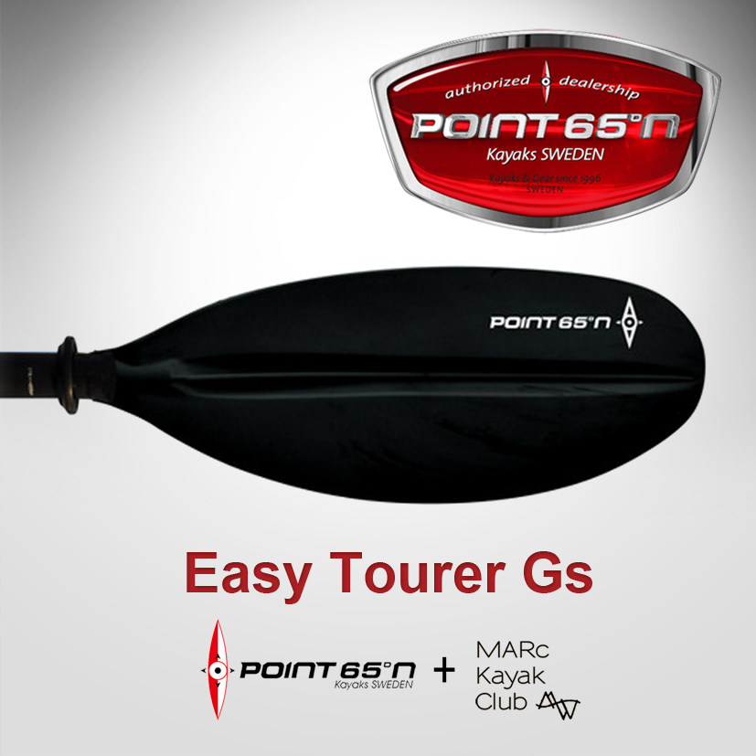 Point65 easy station wagon GS kayak paddle glass fiber carbon fiber hybrid paddle rod double-headed paddle belt adjustment buckle