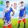 2017 mới Tây Tạng trang phục múa nam dành cho người lớn trẻ em của Tây Tạng trang phục Mông Cổ múa quốc gia quần áo hiệu suất quần áo thổ cẩm