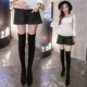 Bà bầu mang quần short mùa thu đông mặc quần legging rộng legging mùa thu cho bà bầu mùa thu 2018 quần mới thủy triều mẹ