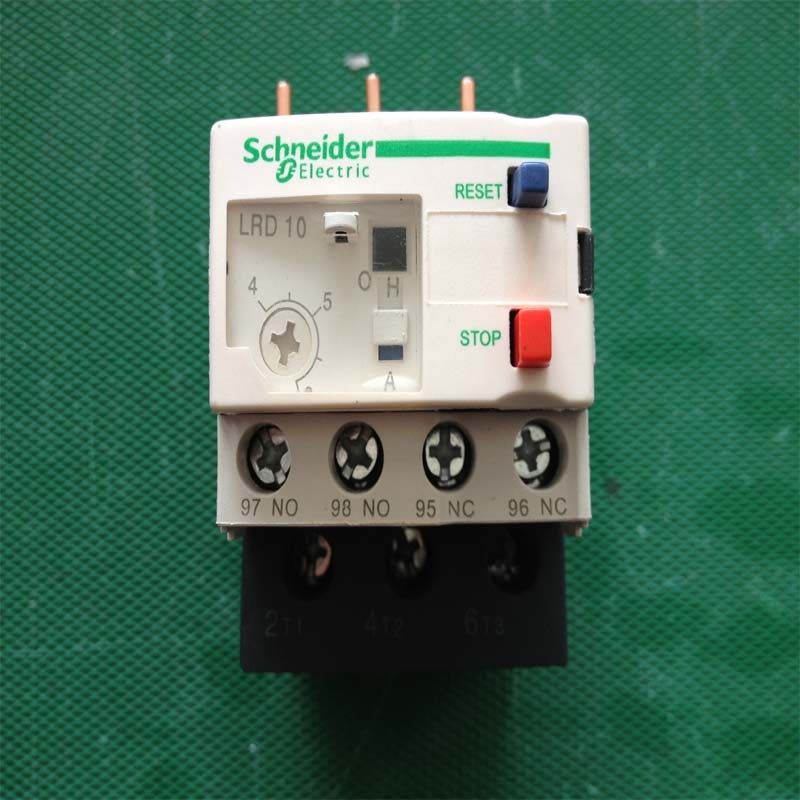 Schneider LRD-10C Thermal Overload Relay LR2-D1310 LRD10KN Current 4-6A
