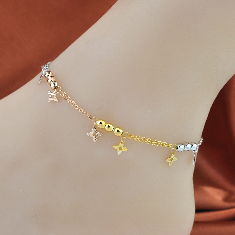 Bracelet de cheville Femme OTHER   en Argenterie - Ref 3102351 Image 1