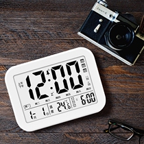 Bedside silent luminous digital electronic alarm clock fashion simple creative multifunctional children student voice bedroom clock