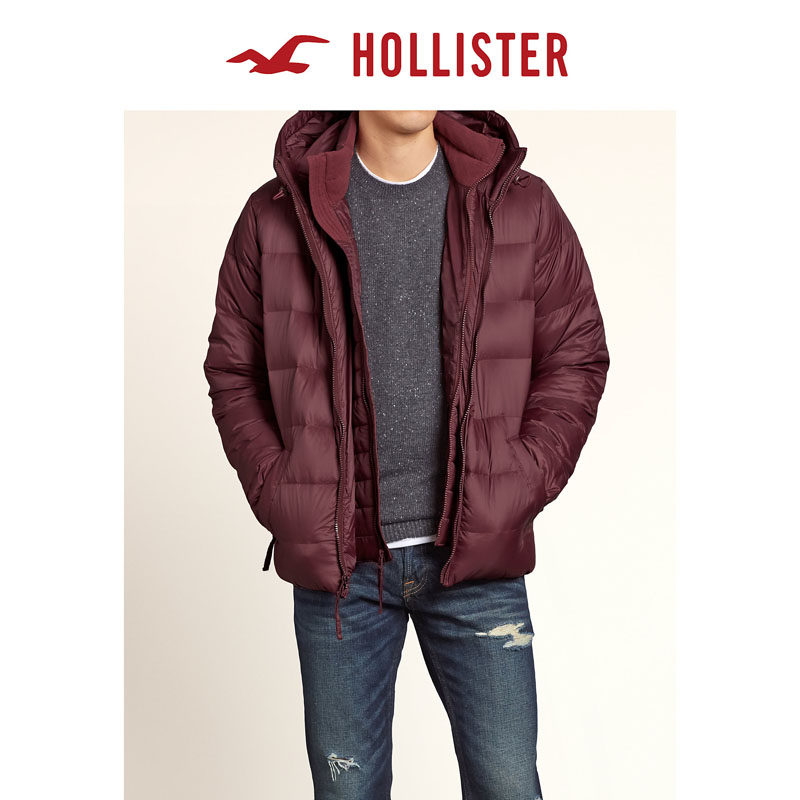 Hollister 防风连帽夹克 男 126389