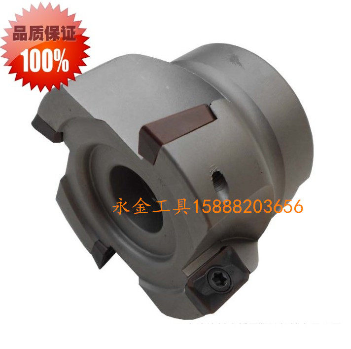 Numerical control milling cutter disc plus hard white flat flying knife disc BAP400R-63-22-4T diameter 50-250MM