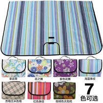 Outdoor multifunctional folding portable leisure mat Oxford cloth picnic mat outing outing camping grass mat floor mat cloth