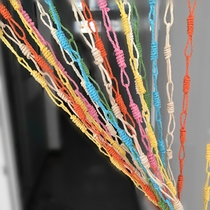 Hand-woven grass curtain Kindergarten pendant Hanging Creative environment layout Corner partition Hanging display works