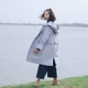 Ký ức về rừng Mùa thu và mùa đông văn học 9 điểm tay áo kèn Shaka áo khoác retro Nhật Bản dài trùm đầu áo khoác gió nữ Trench Coat
