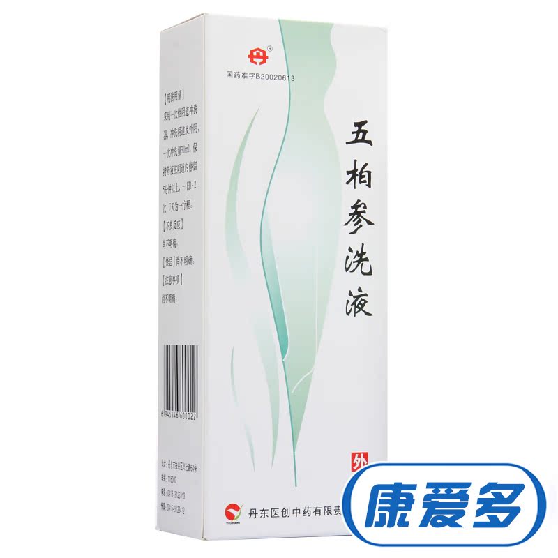 丹 五柏参洗液 180ml*1瓶/盒