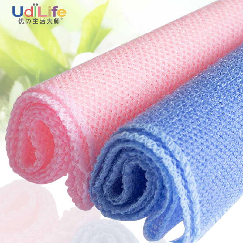 包邮UdiLife进口 加厚粗体验沐浴巾 浴擦搓澡巾浴条搓背巾 去角质