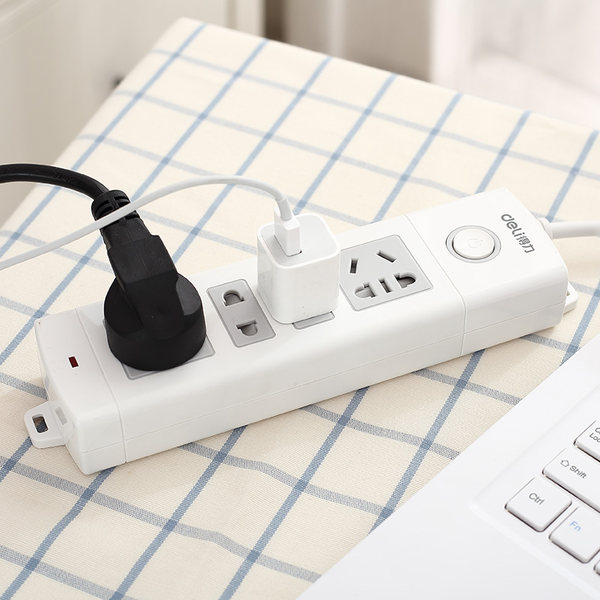 得力 4插位 插座 排接线板 优惠券折后¥16.8包邮(¥19.8-3) 得力 4插位 插座 排接线板 优惠券折后¥16.8包邮(¥19.8-3)