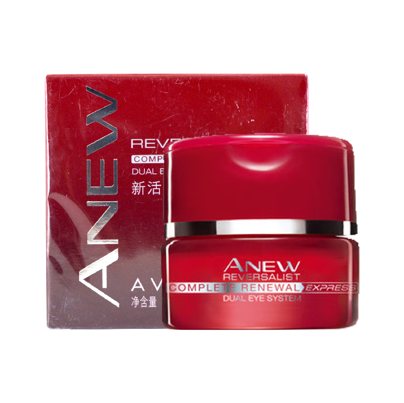 Avon/雅芳包邮 新活弹润紧致眼霜15克凝采眼霜+2.5克光采精华