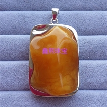 Professional inlay beeswax edging pendant 925 silver can come to sample custom European and American craftsmanship precision inlay
