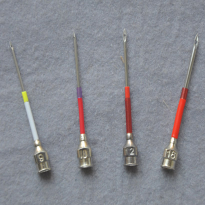 Wool felt needle embroidered needle head poke needle hand embroidered needle embroidered needle stack flower needle 4 models