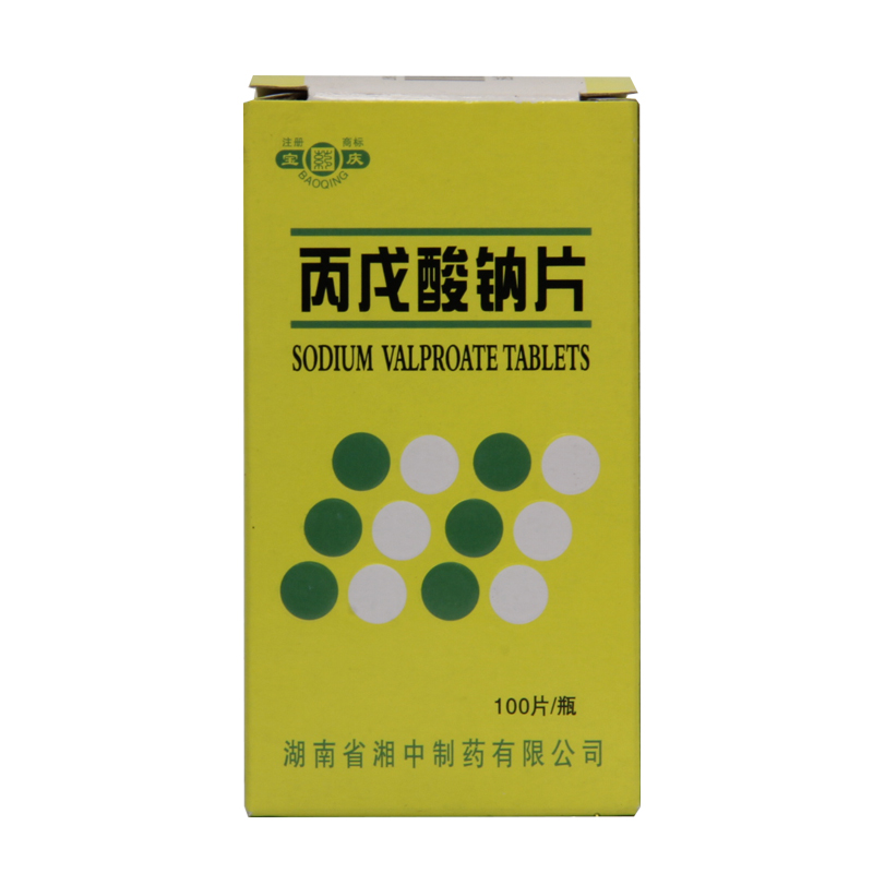 宝庆 丙戊酸钠片 0.2g*100片/瓶