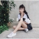 Giày trắng Converse Vải bạt cổ điển Nụ cười mở 1Q699 1Q698 da 101503 101509 giày nữ thể thao Plimsolls