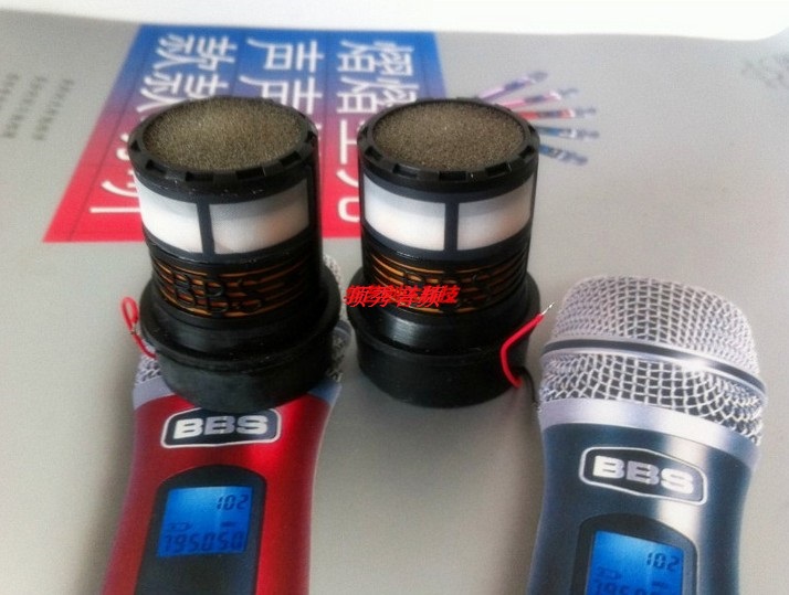 BBS wireless microphone accessories original microphone core u-4520 microphone head 4120 k150 microphone core mesh head lower section middle section
