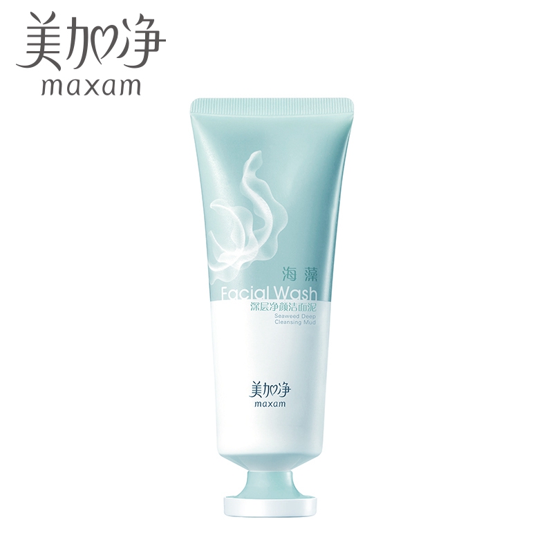 maxam/美加净深层净颜洁面泥100g 海藻泥深层洁净洁面乳洗面奶