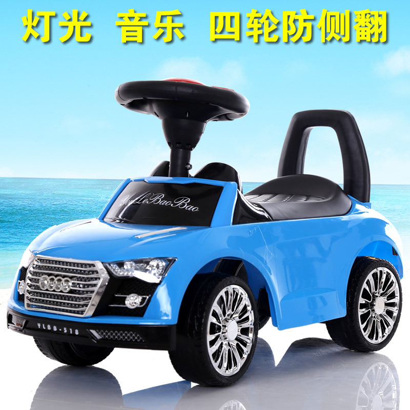 Children's toddler walking car sliding walker child toy car twisting car male and female baby sliding car 1-2-3-4 years old