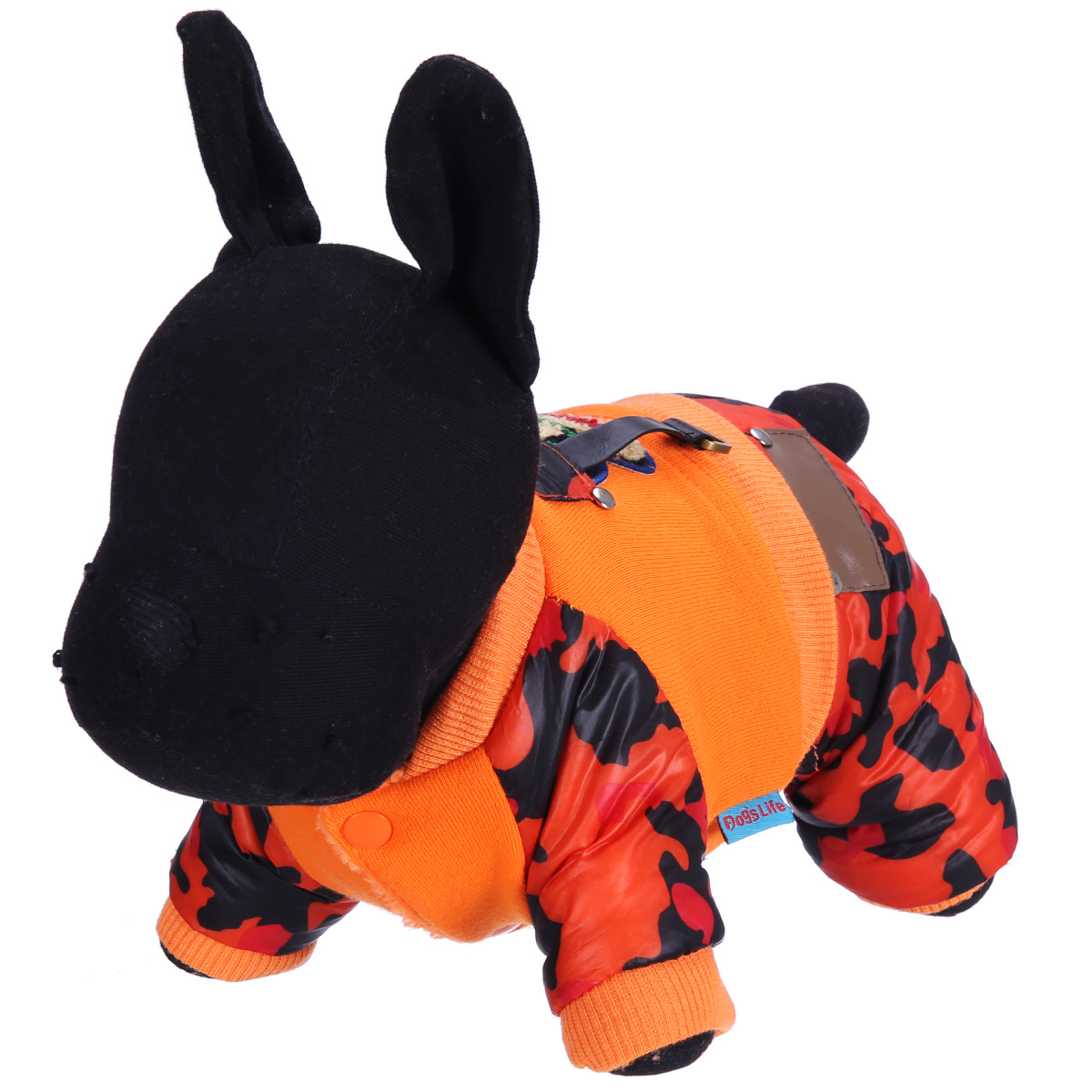 波奇网 宠物狗衣服Dog's life德丰时尚大嘴巴猴狗狗棉服DF-A3008
