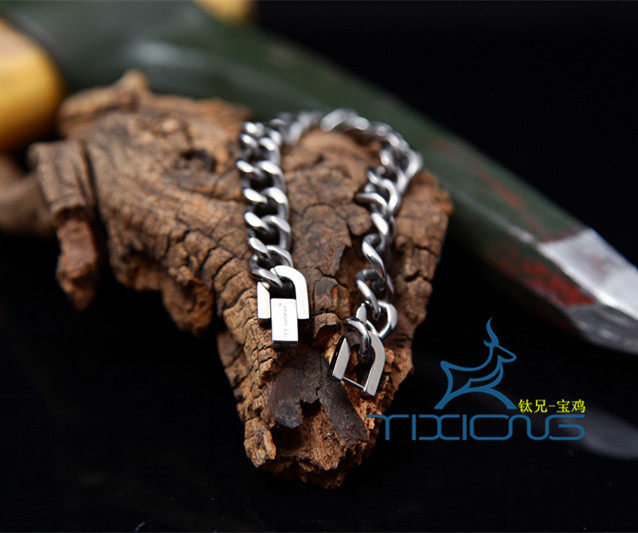 TIXIONG 99 9 Pure Titanium Men and Women Bracelet Denim Bracelet