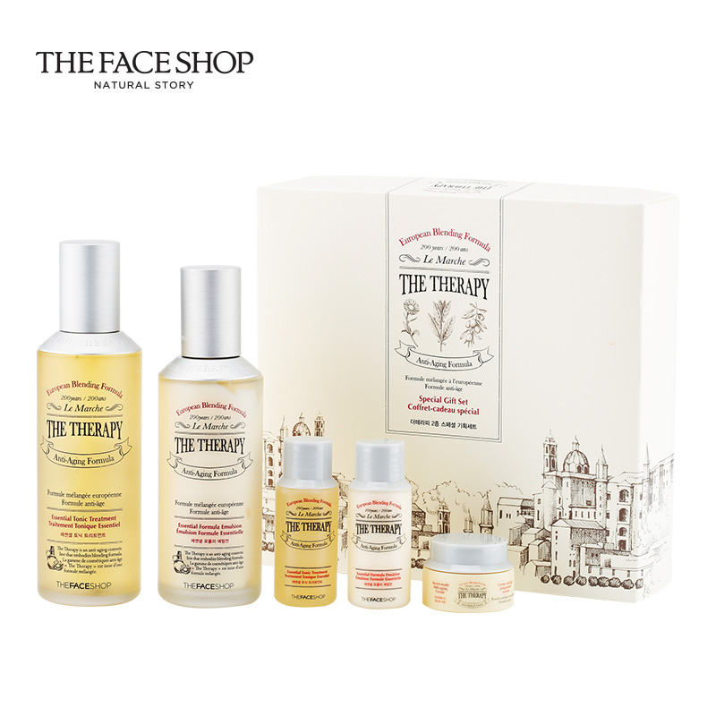 韩国直邮TheFaceShop/菲诗小铺 调理修护紧致套装礼盒 (限量)