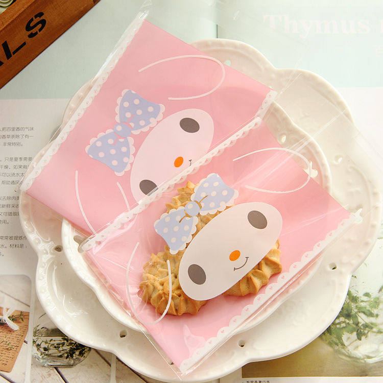 Cute Pink Melody Hong Bacon Bag West Point Cookies Bag Happy Sugar Bag Ornament OPP Bag Bag