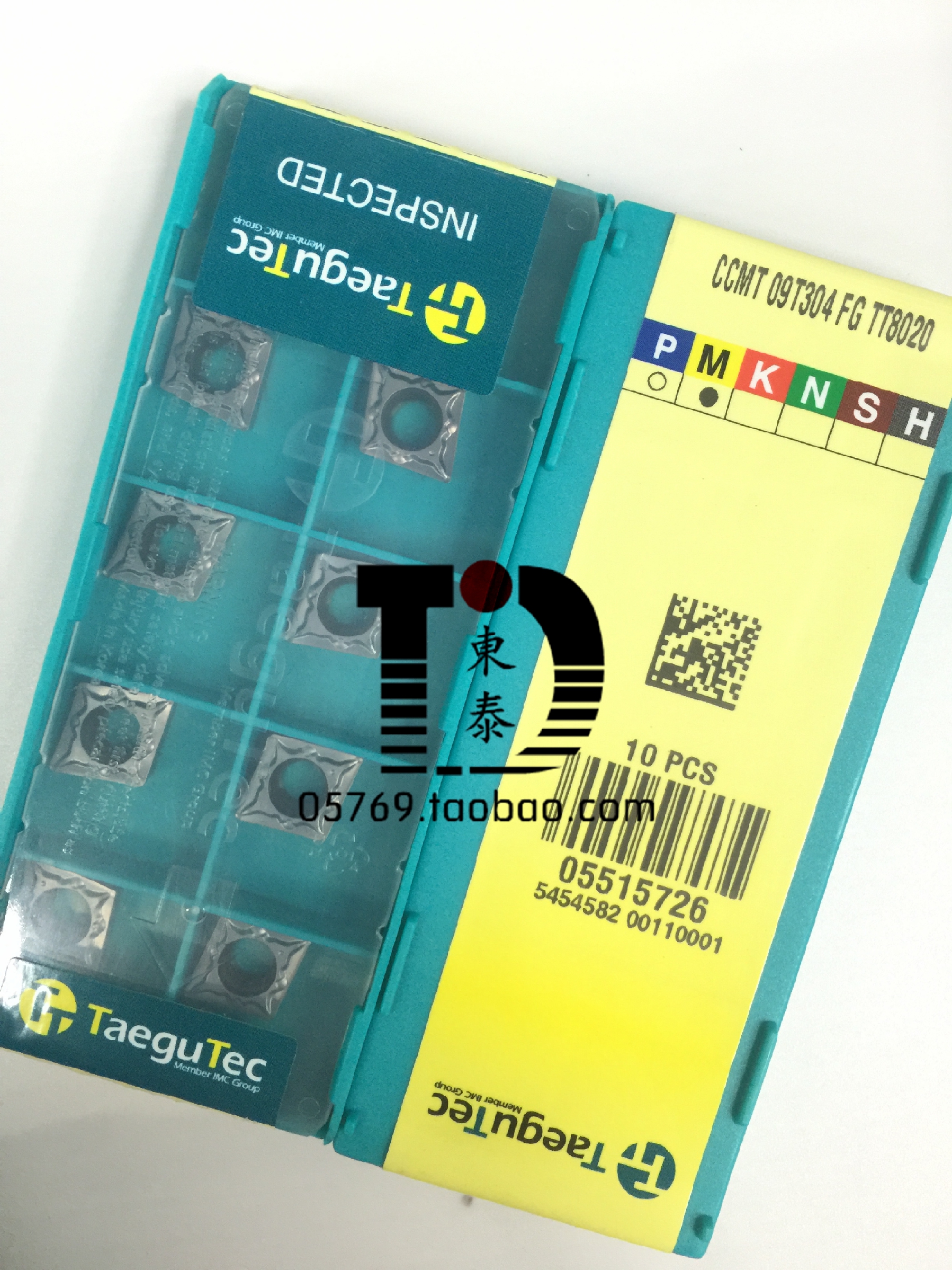 Teguc Taegutec CCMT09T304-FG TT8020 stainless steel finishing numerical control blade special price