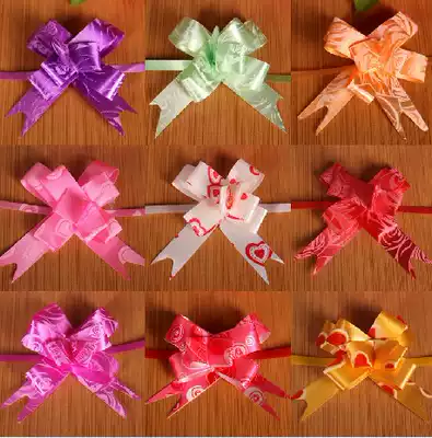 Wedding wedding supplies wholesale bow hand drawing flower gift packaging material small hand drawing