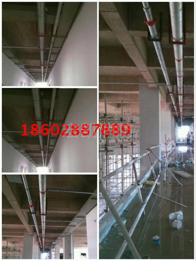 DN40 1 - inch galvanized steel pipe hot - plated galvanized pipe and Chengdu fire - fighting equipment transportation facility