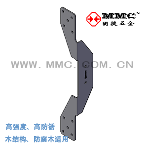 Wind-resistant pull parts Hurricane clip windproof fasteners rotating wooden roof truss structure hardware connection fittings RT8A