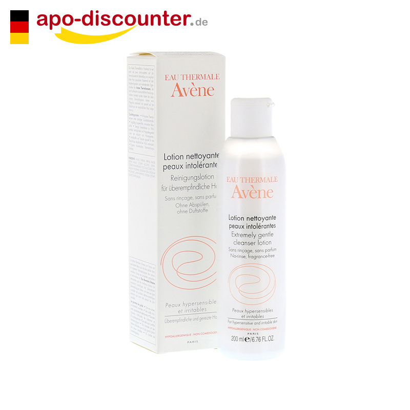 Avene/雅漾抗刺激舒缓洁面乳 200ml（敏感肌肤可用）德国直邮