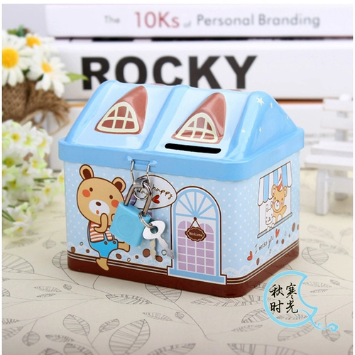 Детская копилка, мультяшный кошелек для школьников, защита при падении, копилка для денег, подарок на день рождения