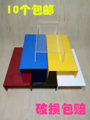 Acrylic shoes display rack shoe bracket bag display stand transparent U-shaped bag rack shoe shop shoe stand