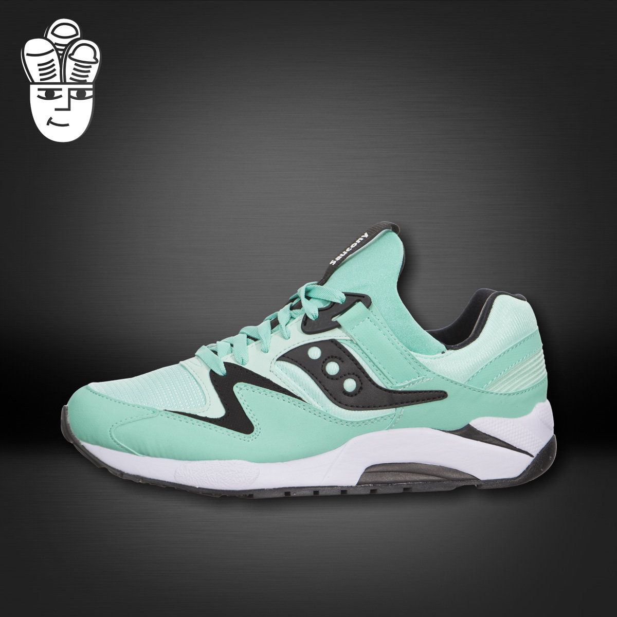 Saucony Grid 9000 索康尼男子经典慢跑鞋 时尚潮鞋运动鞋