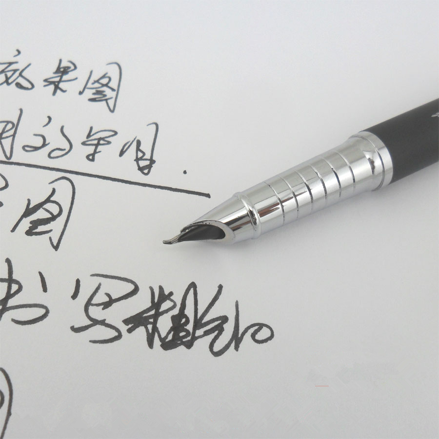 Yijin 156 - American steel pen elbow speed - writing painting straight - tip students practice office pen