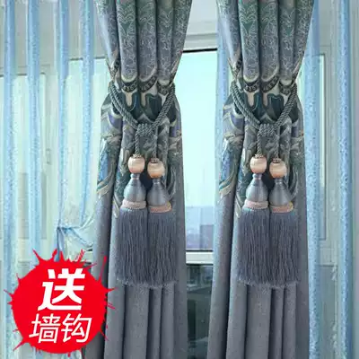 European curtain buckle strap tied the rope tie strap gua qiu adhesive hook tassel a pair of simple modern decorations