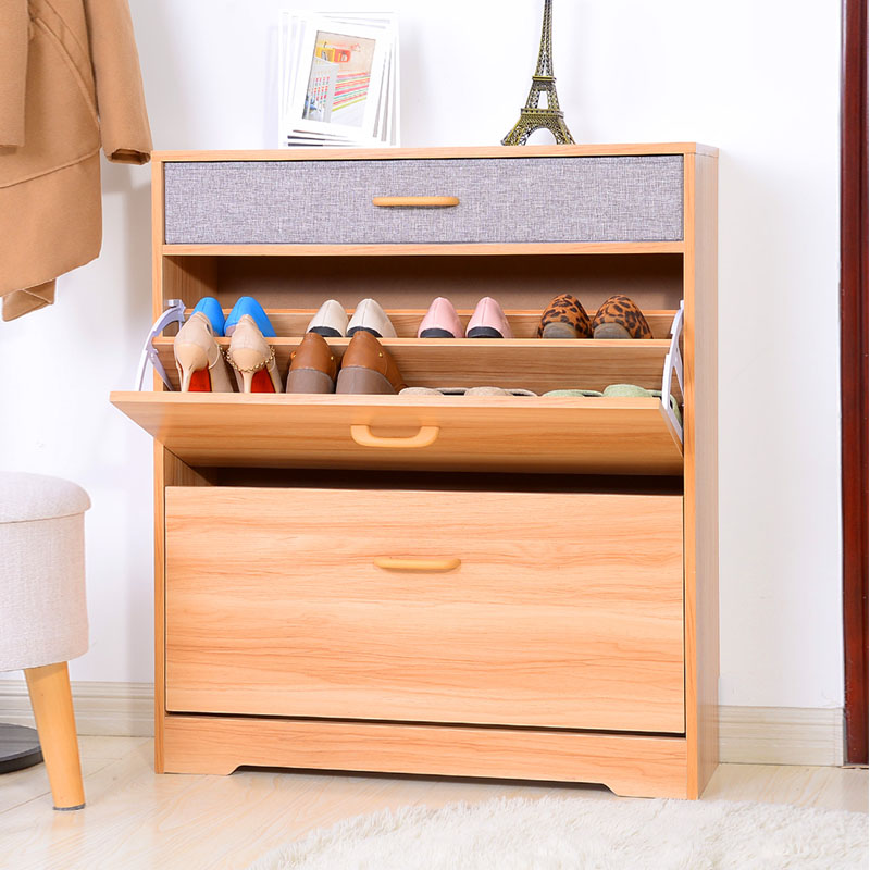 会生活翻斗现代防尘鞋架