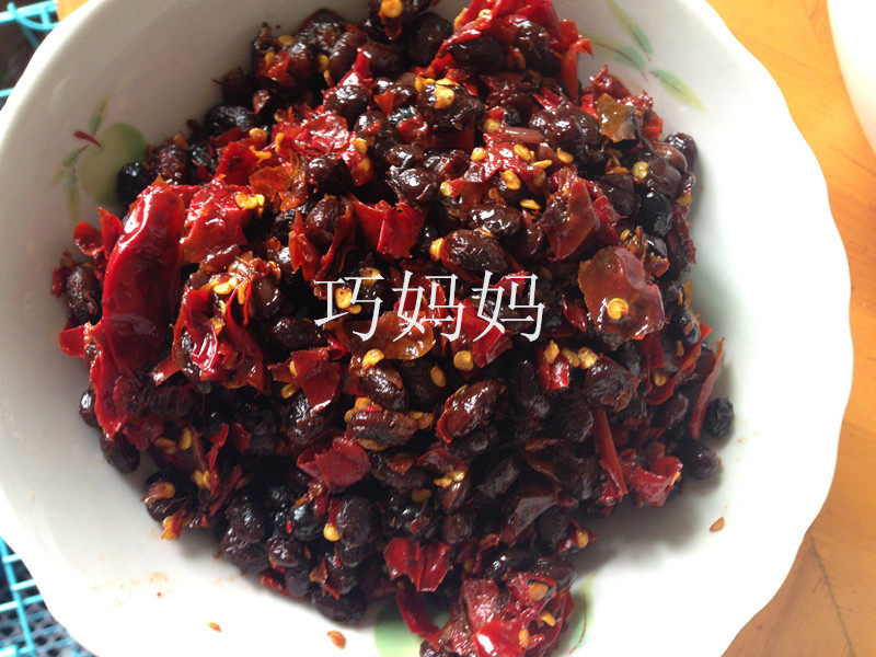 Hunan farmhouse handmade specialty spicy black bean sauce 500g