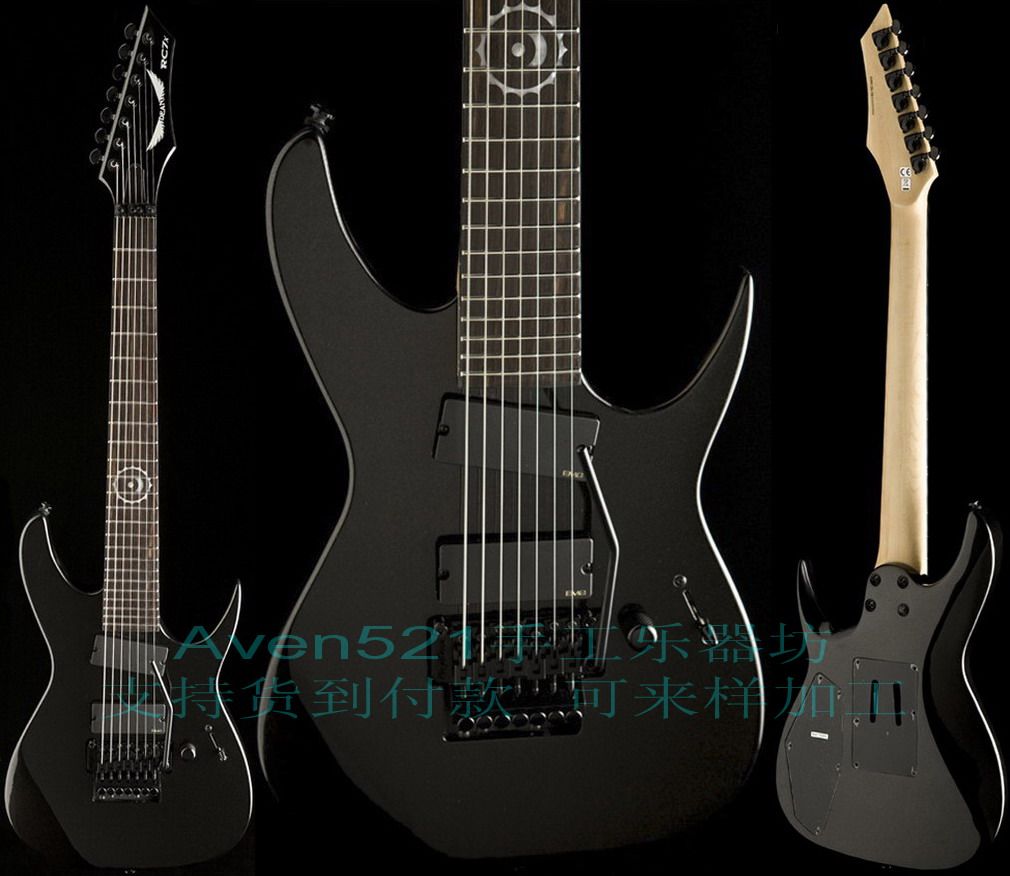 Customized Deans-RC7X-2 Seven String Electric Guitar AR22