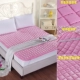 Nệm có thể giặt được Flannel Thảm đôi đơn có thể gập lại là 1,5 m / 1,8 m nhíp giường dorm nệm lò xo Nệm